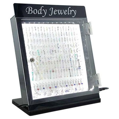 BODY JEWELLERY LED DISPLAY 162CT/PACK